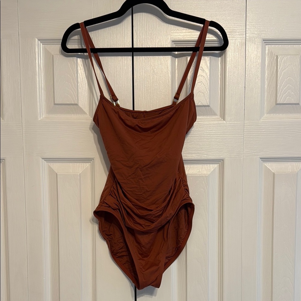 La Blanca Rust One Piece Swimsuit